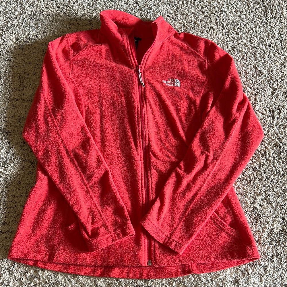 Lightweight North Face zip up jacket size L
